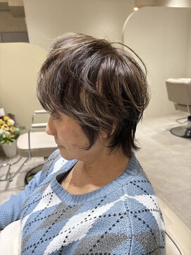 イコール 千葉(equal) 大人ウルフ/白髪ぼかし//ハイライト/[千葉]