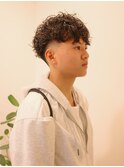 フリンジカット×パーマ