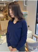 大人ミディアムスタイル/レイヤーカット【20代/30代/西宮】