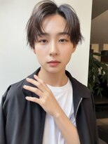 ソアメンズ 渋谷(soar men's)&nbsp;20代30代◎センターパート韓国風パーマで爽やか好印象