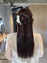 ジュベ(juve.) 大分ヘアセットお呼ばれダウンスタイル