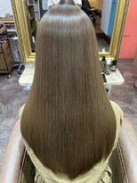 エヌトゥーナ 表参道(Ntuna) オリーブベージュ×髪質改善ケラチントリートメント