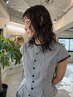 【竹中指名8月9月限定】カット+パーマ ¥6,600
