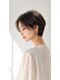 パプス ド コワフュール 中山寺店(Pap's de coiffeur)の写真/骨格に合わせたカットで、ドライヤーだけでまとまる楽チン!!ショートヘアがココなら叶う♪