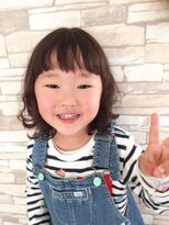 ヘアサロン アイラス(hair salon Ailus) kidsブローなし、ナチュラルカール