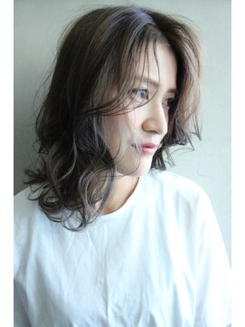 エミュー(emue) 【透明感♪韓国風エギョモリ】シースルーバング大人可愛い小顔