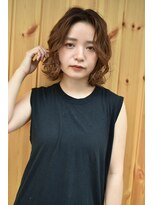 ブゾン(buZon)&nbsp;【buZon高田馬場】ボブ　無造作パーマ