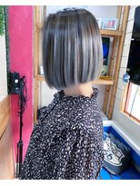 トーク 伊丹本店(TAL'KE)&nbsp;TAL'KE/バレイヤージュ×ブルーグレー_702