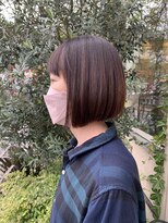 ピンキーウエスト&nbsp;つやつや前下がりボブ