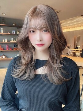 ロンド ラマ 岐阜(Lond bla-ma) 【Lond bla-ma】くびれヘアもみれ毛顔まわり韓国_9