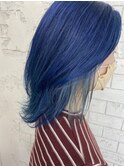 ブルーカラー/デザインカラー/イヤリングカラー錦糸町北口