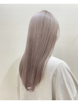 イト(ito.) ペールホワイトロング_ショコラベージュ_ボブルフ