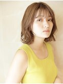 大人かわいい似合わせ小顔美髪こなれミディ0705