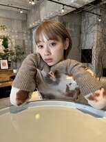 ムード カナザワ(mood kanazawa)&nbsp;あごライン甘めナチュラルボブ