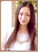 大人かわいいストレートロング【mu-kichi三鷹】