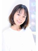 【Aere池袋】シースルーバング×セミボブ☆小林