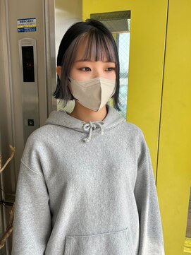 ガルボ ヘアー(garbo hair) ハイトーンフェイスフレーミング高知美容院10代20代