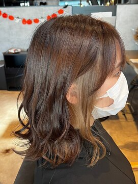 リタセカンド(Lita second) インナーカラー★アッシュベージュ