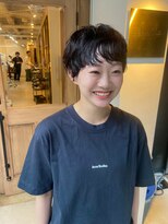 ルアウハク 梅田(LUAU Haku)&nbsp;・natural Carl short 【Haku/梅田/タクノ】