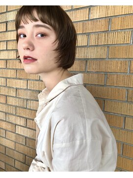 ルームヘア 代々木上原店(Room hair) ボブ/グレージュ/大人女性/レイヤー/ショート[代々木上原]