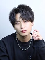 リップス 二子玉川店 (LIPPS)&nbsp;『オーサムカルマ』センターパート　カルマパーマ　刈り上げ