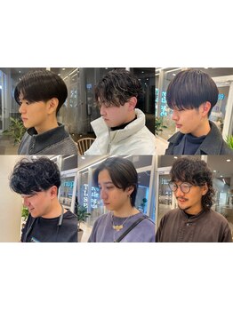 【自由が丘駅2分】メンズも居心地の良い落ち着いた店内。再現性の高いスタイルで朝のセットも楽に◎