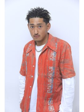 チルチェア 池袋(CHILL CHAIR) ツイストパーマ×ツーブロック <理容室> <池袋> <バーバー>