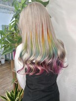 リタヘア(Re:ta Hair)&nbsp;ホワイトカラーとレインボー【飯田淳平】Re:ta Hair