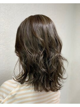 アジールヘア 所沢プロペ通り店(agir hair) チョコレートブラウンケアブリーチワンレンボブ小顔カット所沢