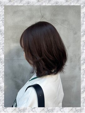 モリオフロムロンドン 三軒茶屋(MORIO FROM LONDON) ダークカラーとレイヤーボブ