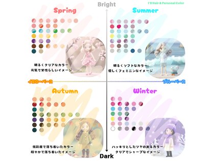 アイビー ヘアーアンドパーソナルカラー(I'B Hair & Personal Color)の写真