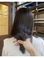 艶サラ髪質改善カラー