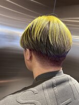 ハマザキ 本店(HAMAZAKI)&nbsp;silver gray×ultra violet×neon yellow