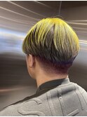 silver gray×ultra violet×neon yellow