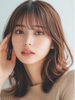 エルブランシェ 桑名四日市(AilesBranches)の写真/顔周りのレイヤーカットがキレイ◎再現性が高く、毎日のスタイリングも楽にキマるのが嬉しい☆