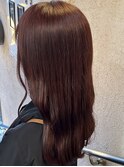 ブリーチなしダブルカラーのピンクラベンダーカラー