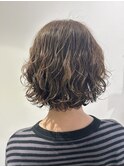 【スタイリング楽々】ボブパーマスタイル