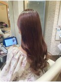艶めく春カラー×ゆるふわウェーブ
