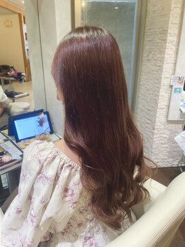 ヴィサージュプラス(VISAGE plus) 艶めく春カラー×ゆるふわウェーブ