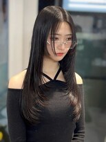 ロンドリメゾン 原宿(Lond re Maison.)&nbsp;暗めカラー韓国レイヤーマロンベージュくすみベージュ原宿表参道