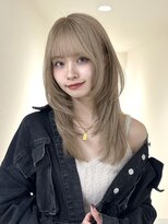 アイトーキョー 名古屋名駅(AI TOKYO)&nbsp;シアーカラー/シルキーベージュ/ブラントカット/セミディ