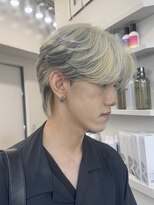 メンズペレ 渋谷(MEN'S PELE)&nbsp;MEN’S HAIR/ブルーブラック/フェザーパーマ/渋谷