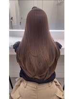 プラチナ(PLATINA)&nbsp;ハイレイヤーレイヤーカットブリーチ無しカラー顔周り韓国