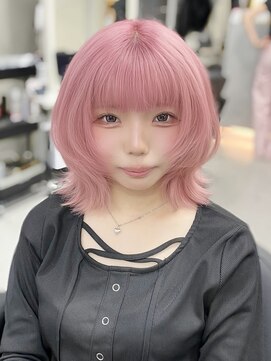 ジィルム(XELM) 韓国レイヤーカット/ブリーチ/レイヤーカット/ハッシュカット