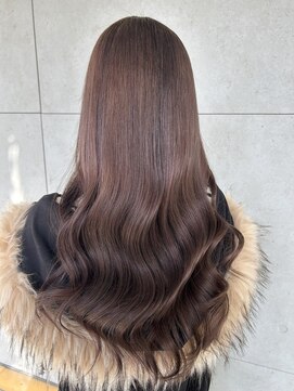 ミルクブラウンカラー