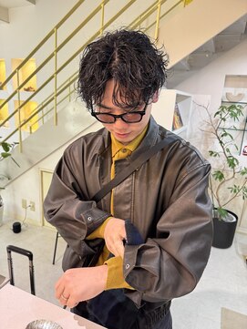 ロン(RON) 【メンズシャドウパーマ】