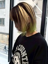 ギークス(GEEKS)&nbsp;【GEEKS渋谷】アンブレラカラー/エンドカラー/小顔/レイヤーボブ