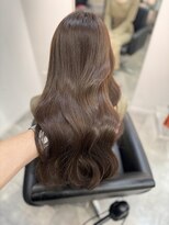 ルル(Lulu)&nbsp;梅田/ブラウン/ベージュ/レイヤー/前髪カット/縮毛矯正/髪質改善