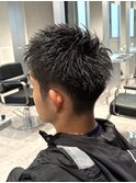 【爽やか全開】束感スパイキーショート