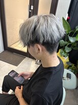 ジゼル 小倉(GiseL)&nbsp;メンズ/ホワイトヘア/かじ